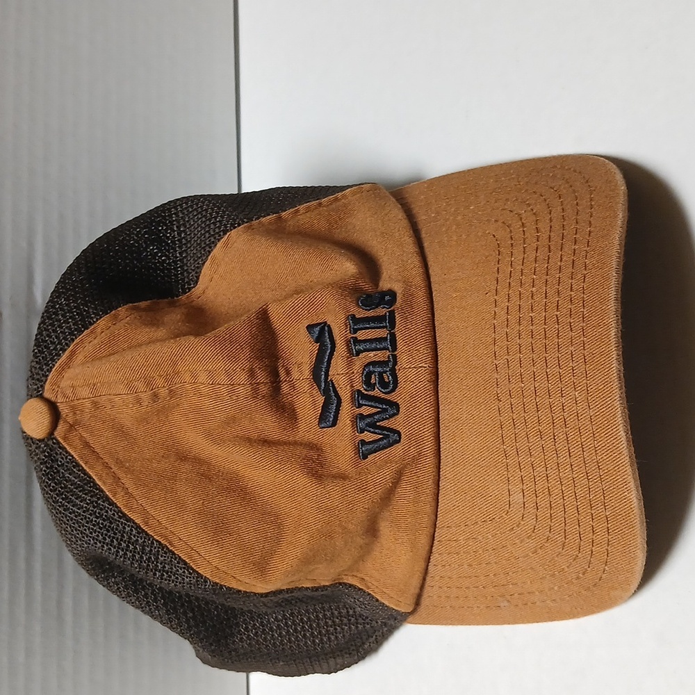 Walls Men Brown Black Outdoor Cap GUC